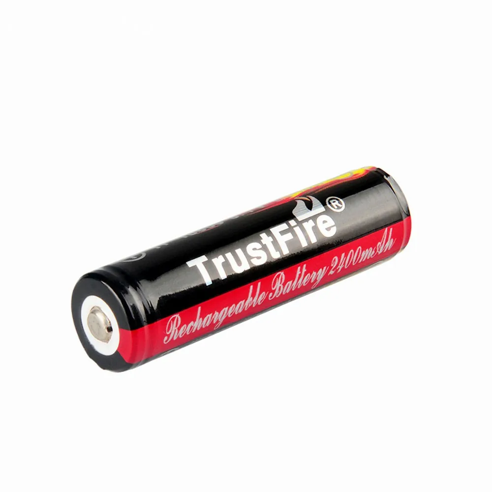 

Trustfire Rechargeable 18650 2400mah Battery li-ion Battery 3.7V 18650 Cell Rechargeable batteries with Protected PCB Board