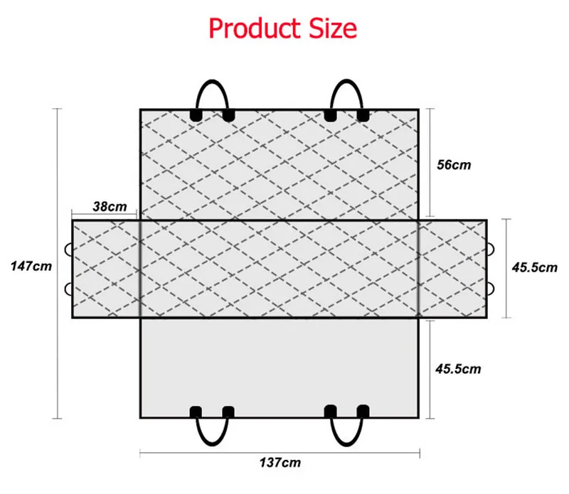 Car Pet Seat Covers Waterproof Back Bench Seat 600D Oxford Car Interior Travel Accessories Car Seat Covers Mat for Pets Dog (5)