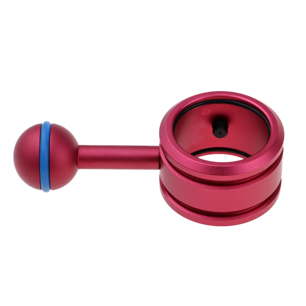 수중 손전등용 다이빙 볼 암, 라이트 마운트 홀더 클립, 토치 스탠드, 볼 조인트 브래킷