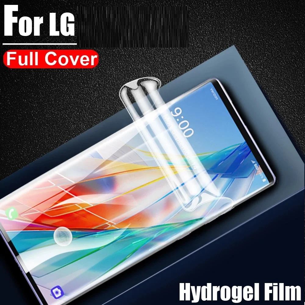 Telefono Protettivo Per Lg Q Stylo 4 G8 G7 G6 G5 Se Pellicola Salvaschermo Hydrogel Per Lg Q60 Q9 Q8 Q7 9H Non Vetro