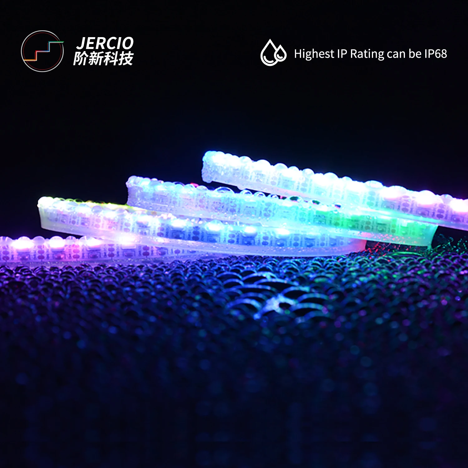 Программируемая Светодиодная лента Jercio XT1603 SMD 256 60 пикселей/светодиодов/м 1 м 2 5