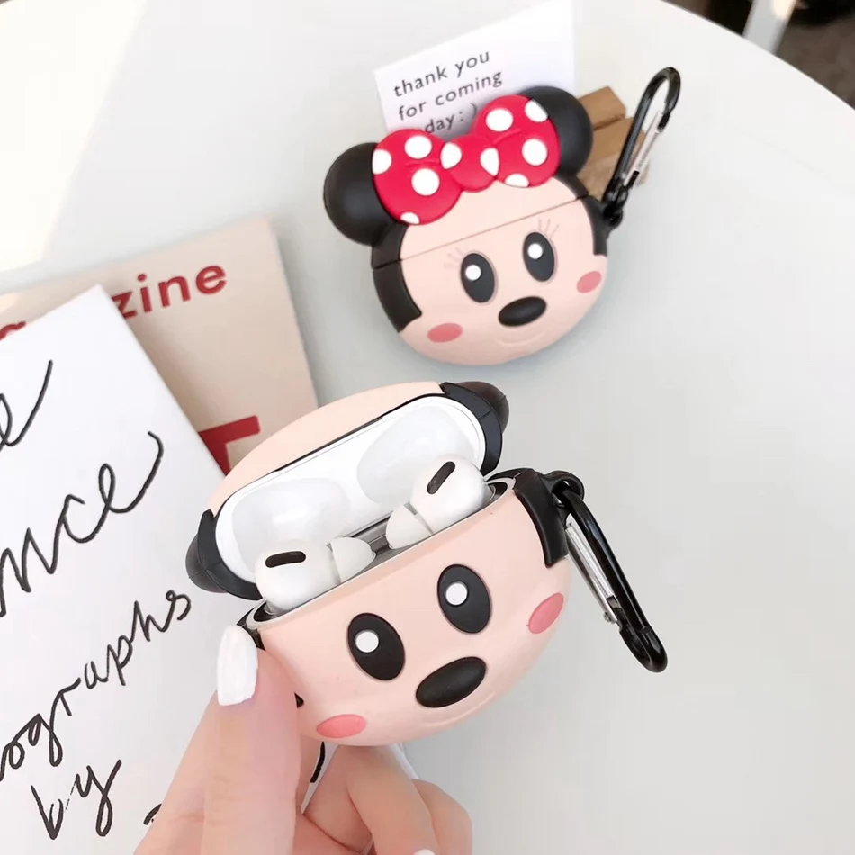 3D чехол для наушников для Airpods Pro Чехол силиконовый милый кот крокодил Мультяшные наушники/Earpods чехол для Apple Air pods Pro 3 чехол s