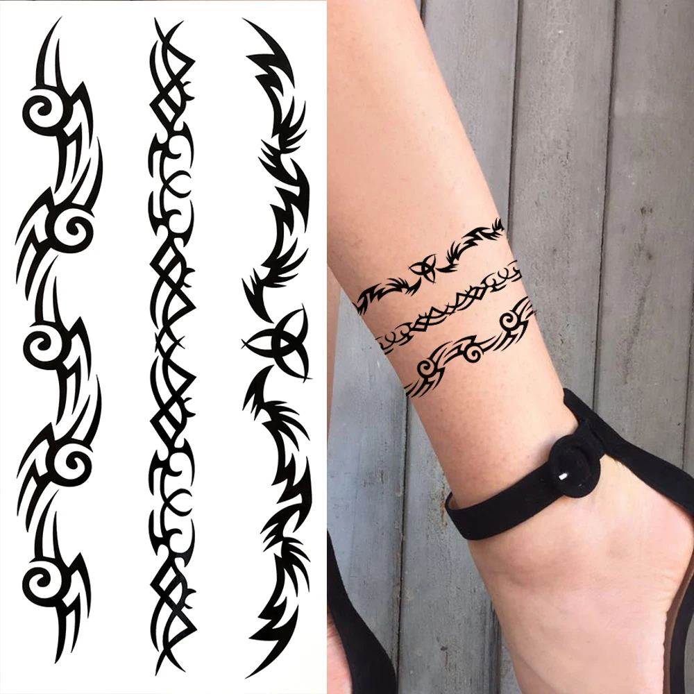 Indian Leg Band Tattoo