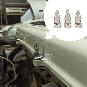 

M6X1.0 Chrome Spikes Bolt JDM Style Spiked Valve Cover Engine Bay Dress Up Washer Kit For Honda Engine H23A1