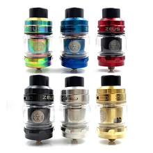 Vmiss Zeus Sub Ohm Tank 5ml Capacity Atomizer with Mesh Z1 Coil 0.4ohm/0.2ohm ZEUS X SUBOHM Tank Aegis Mod