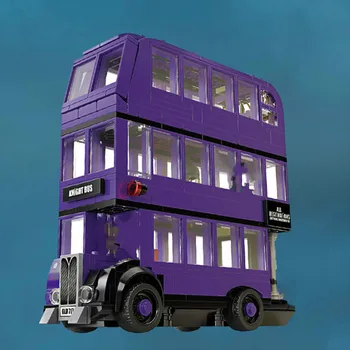 

New Listing 11342 419pcs Porter Movie Series Knights bus building blocks brick toys compatible with 75957 Christmas gift