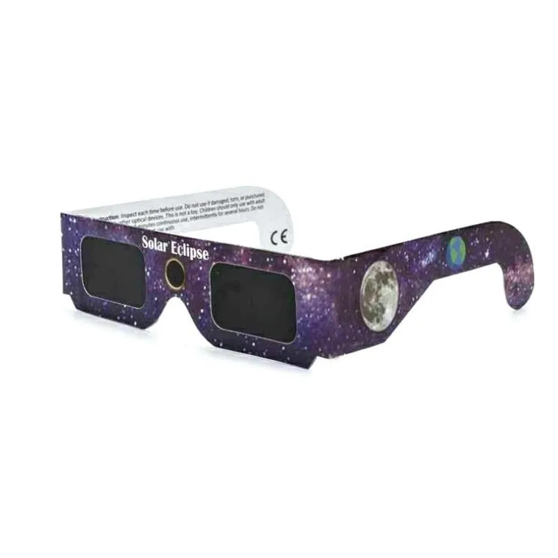 Solar Eclipse Glasses Annular Solar Eclips Paper Random Color Total Eclipse Outdoor