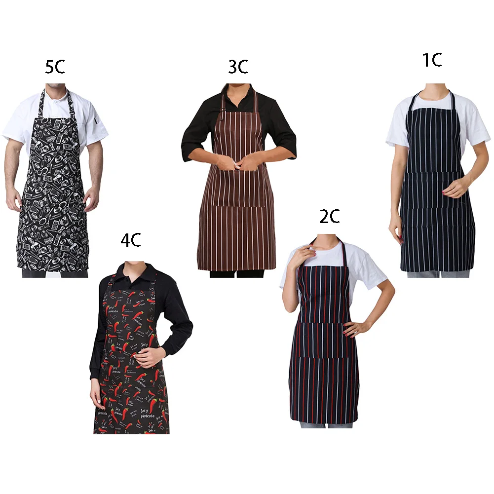 

Cook Apron Baking Cooking Kitchen Unisex Aprons Bibs For Coffee Shop Leisure Cleaning Tools
