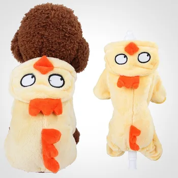 

PUOUPUOU Winter Funny Pet Dog Clothes Cartoon Costume Cute Hoodies for Small s Coat Ropa Para Perro XS-XXL