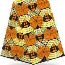 Африканская вощеная ткань принтом для пэтчворк Анкара ткань африканская ткань высокого качества 12 ярдов хлопок ткань для платья HH-Y12