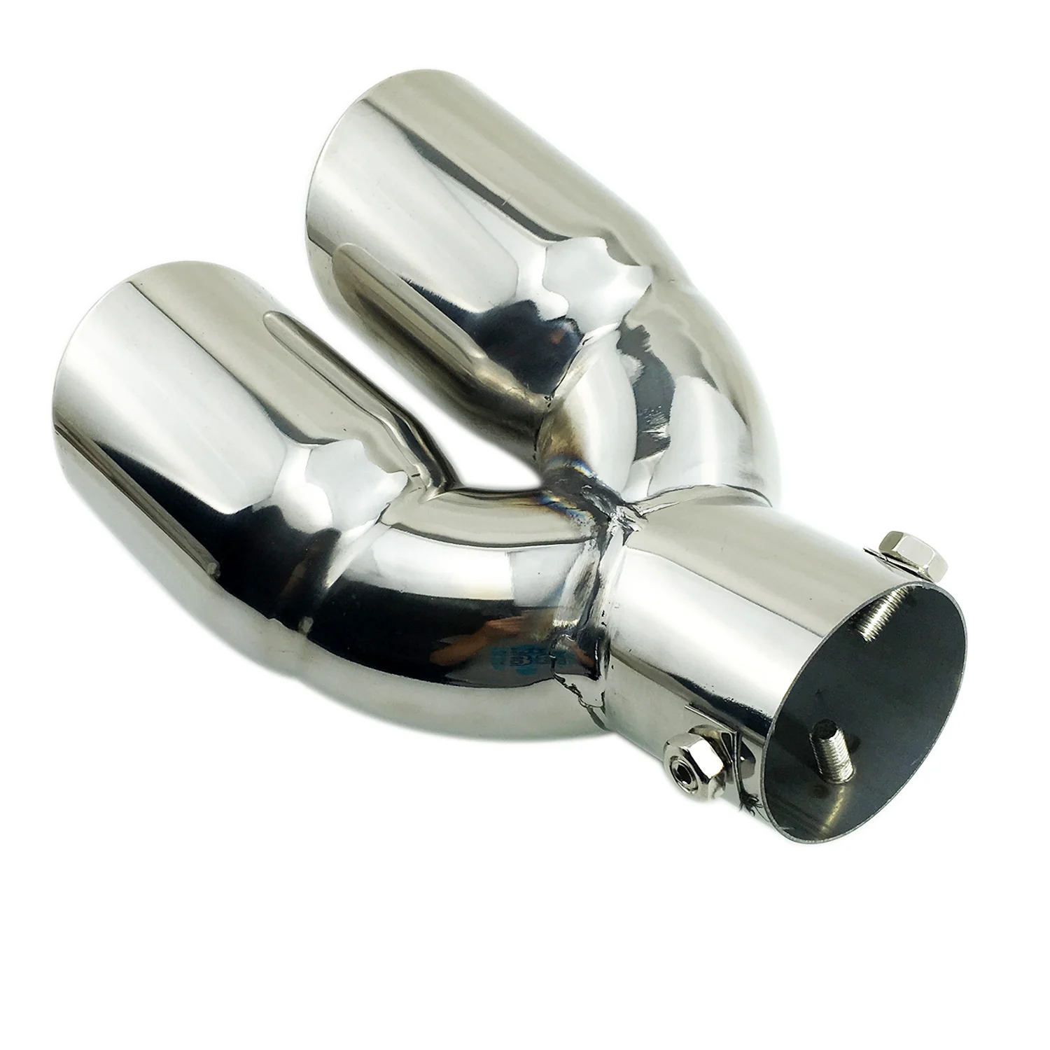 Universal Accessories Car Dual Outlet Rear Tail End Pipe Exhaust
