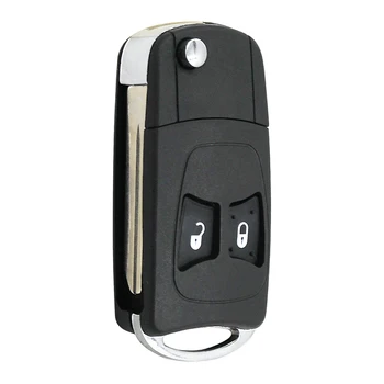 

New Replacement 2 Button Flip Key Case Car Key Cover Upgrade for Chrysler Crossfire 300C PT Cruiser Folding Remote Key Shell Fob