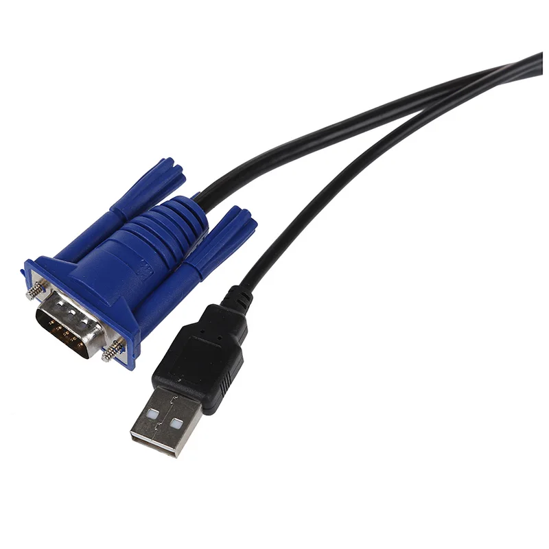 Pria VGA + Cetak Kabel untuk CRT PC 