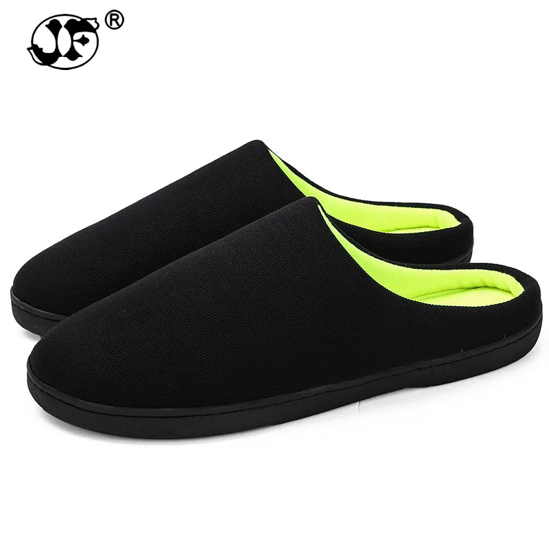 Men Shoes Winter Slippers Warm Soft Slippers Non-slip Home Fur Plush Shoes Slippers Floor Home Shoes Men mens house slippers
