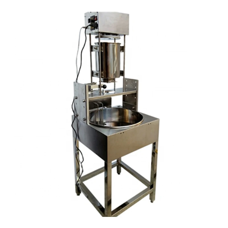 10L capacity churro filler machine oil strip making machine Churros Maker Fried dough sticks Latin fruit maker machine