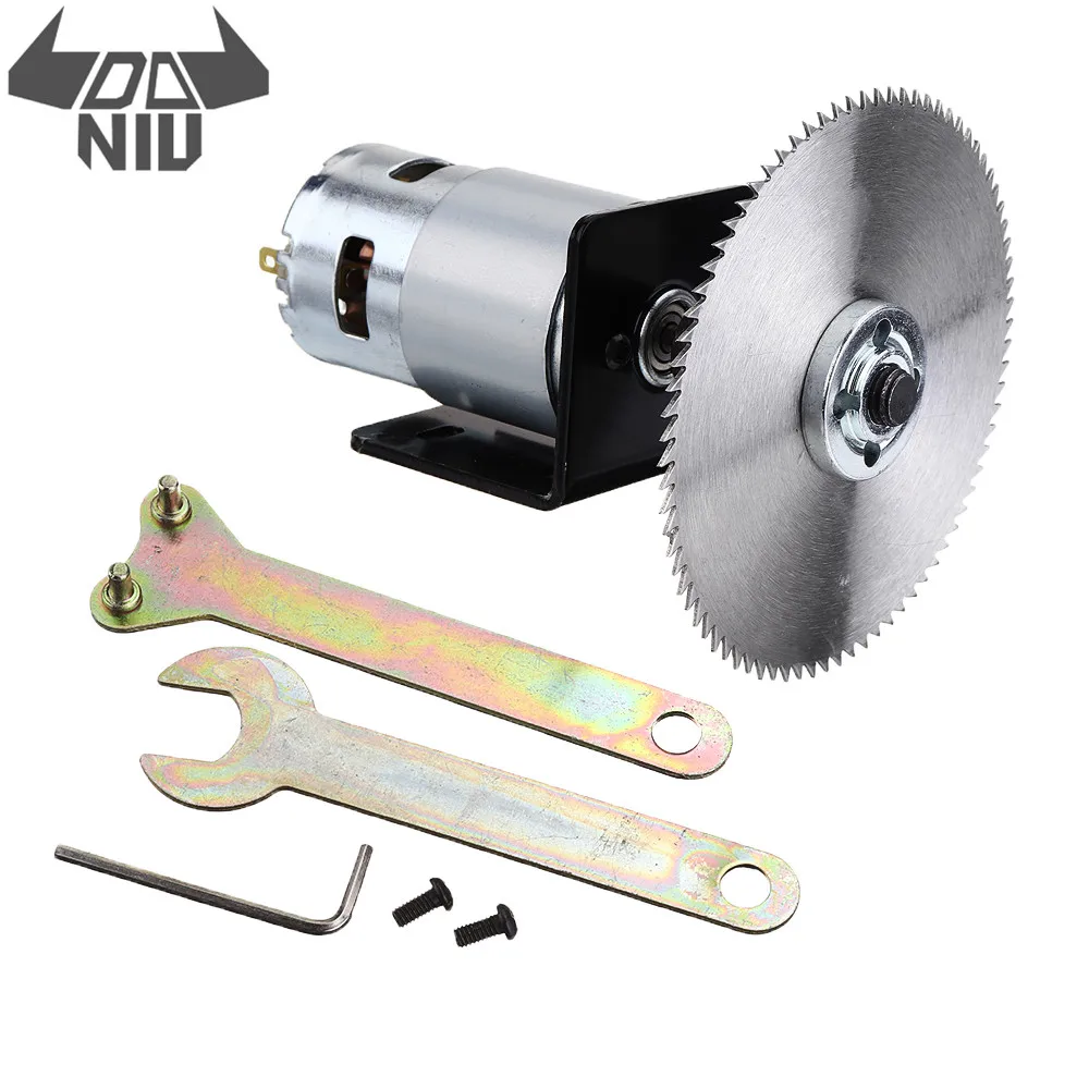 Daniu Dc 1224v Lathe Press 895 Motor Table Saw Kit With Ball Bearing Mounting Bracket And Saw