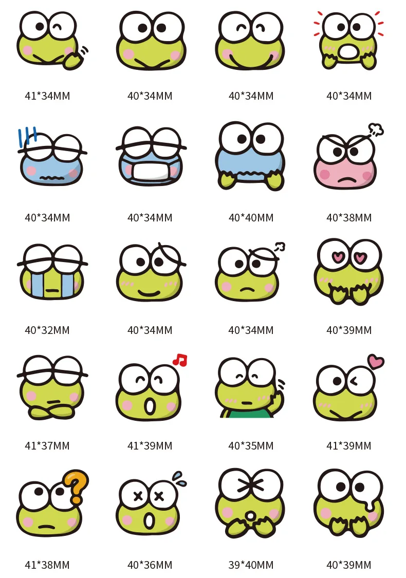 Мультфильм животных лягушка дети водонепроницаемый стикер s Скрапбукинг багаж мотоцикл гитара скейтборд девушка забавные граффити наклейки игрушки