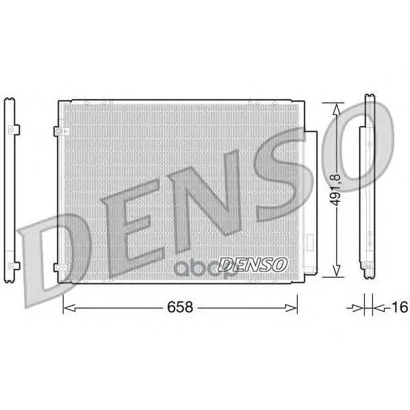Радиатор Кондиционера Lexus Rx(03-08) Denso арт. DCN51010