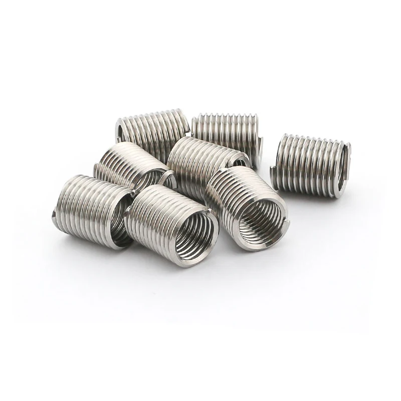 Ochoos 100pcs M40.71D Stainless Steel A2 Wire Thread Insert M4 Screw Bushing/Wire Screw Sleeve/Thread Repair Ochoos 100pcs M40.71D Stainless Steel A2 Wire Thread Insert M4 Screw Bushing/Wire Screw Sleeve/Thread Repair