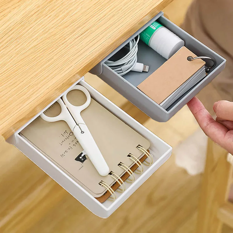 

Sticky Stationery Drawer Organizer Household Storage Product Drawer Cosmetic Plastic Chest Drawers Organizer