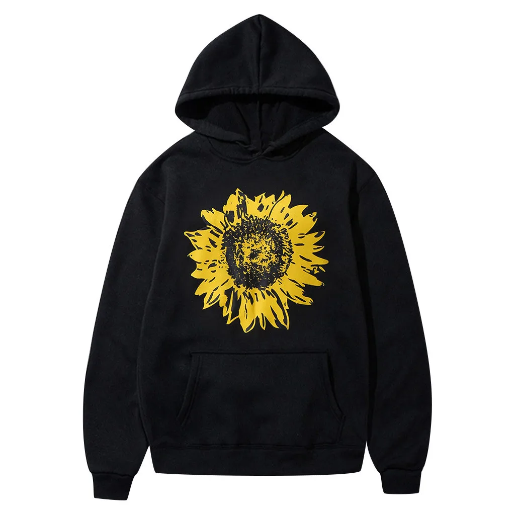 Hoodies Women Hoodies And Sweatshirts Women Autumn 2019 Print Hooded Collar Long Sleeve Hoodie Streetwear Harajuku Hoodie