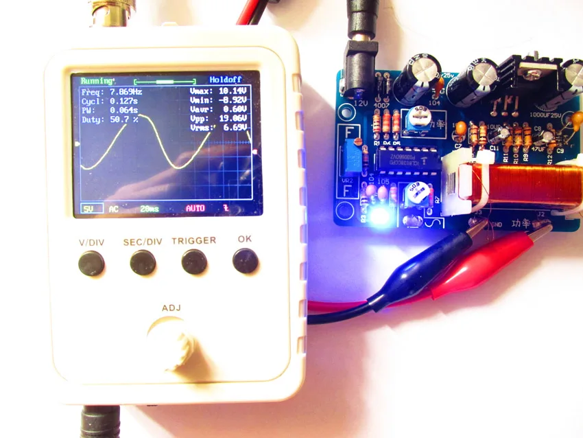 7.83Hz Pure Sine Earth Resonant Frequency Schumann Generator F6S3