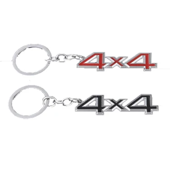 

10pcs Car Keyring Keychain Key Chain Key Ring For 4X4 4WD Mercedes Audi Ford Focus Volkswagen Nissan Toyota Range Rover Styling