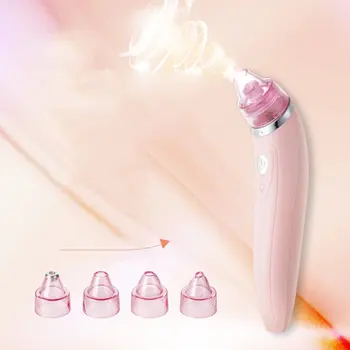 

USB Rechargeable Pores Vacuum Electric Face Pore Cleaner Blackhead Remover Acne Suction Facial Skin Care Cleaning Tool