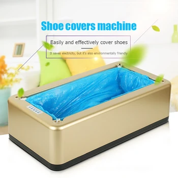 

Automatic Shoes Cover Machine Office Household Stepping Disposable Booties Maker for Household Bedroom Decoration