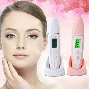 

Digital Skin Sensor Detector Analyzer Moisture Monitor Water Oil Facial Tester Beauty Monitor Spa Instrument Massage Pen #1211