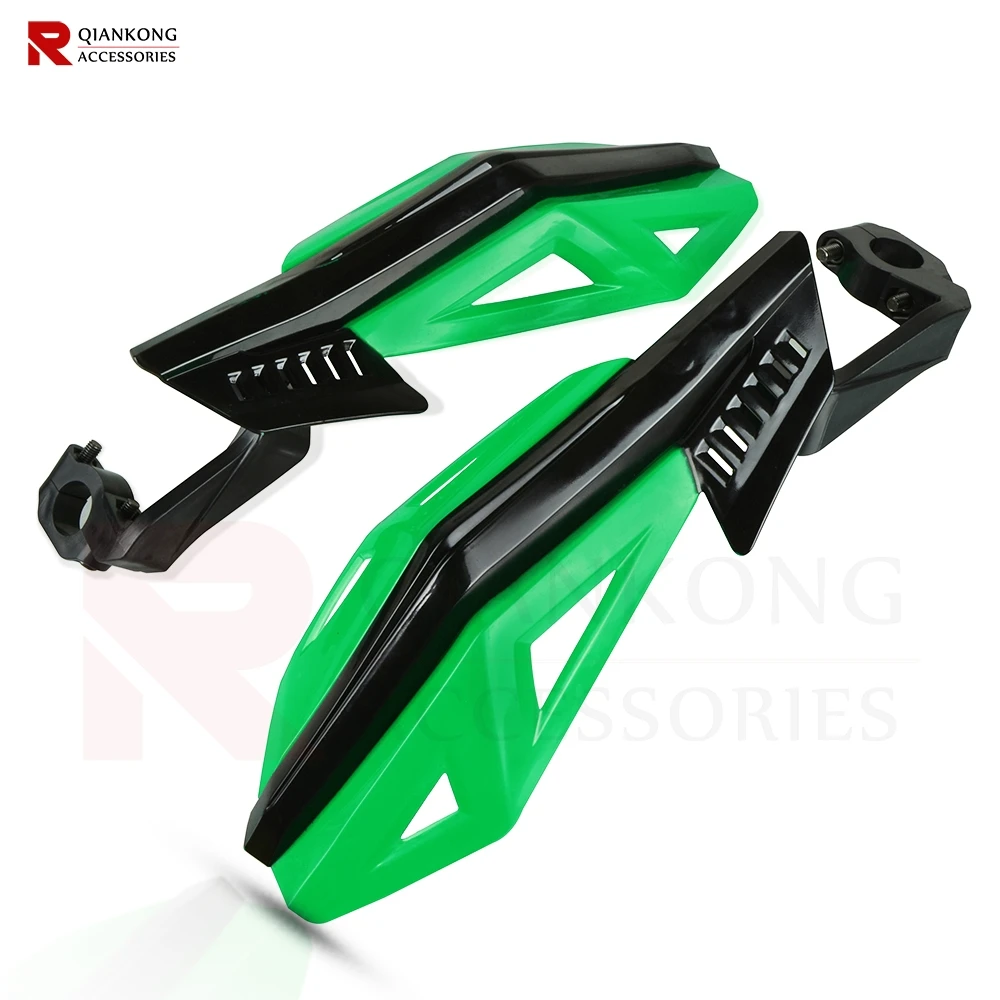 green Для KTM 65SX 85SX 105SX 125SX 150SX 250SX 450SX 525SX мотоциклы универсально ручной Руль Ручка Бар охранники Handguard - Цвет: green