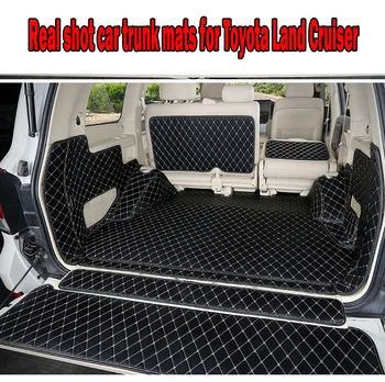 

Real shot car trunk mats car floor mats and boot mats for Toyota Land Cruiser in stock present
