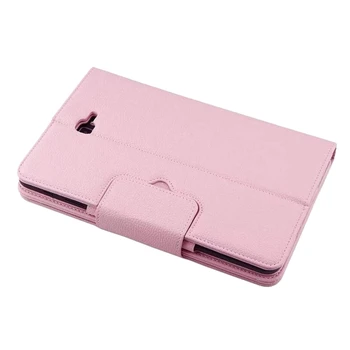 

for Samsung Galaxy Tab A 10.1 T580 Tablet Keyboard Leather Case, PU Case Wireless Bluetooth Built-in Stand Removable