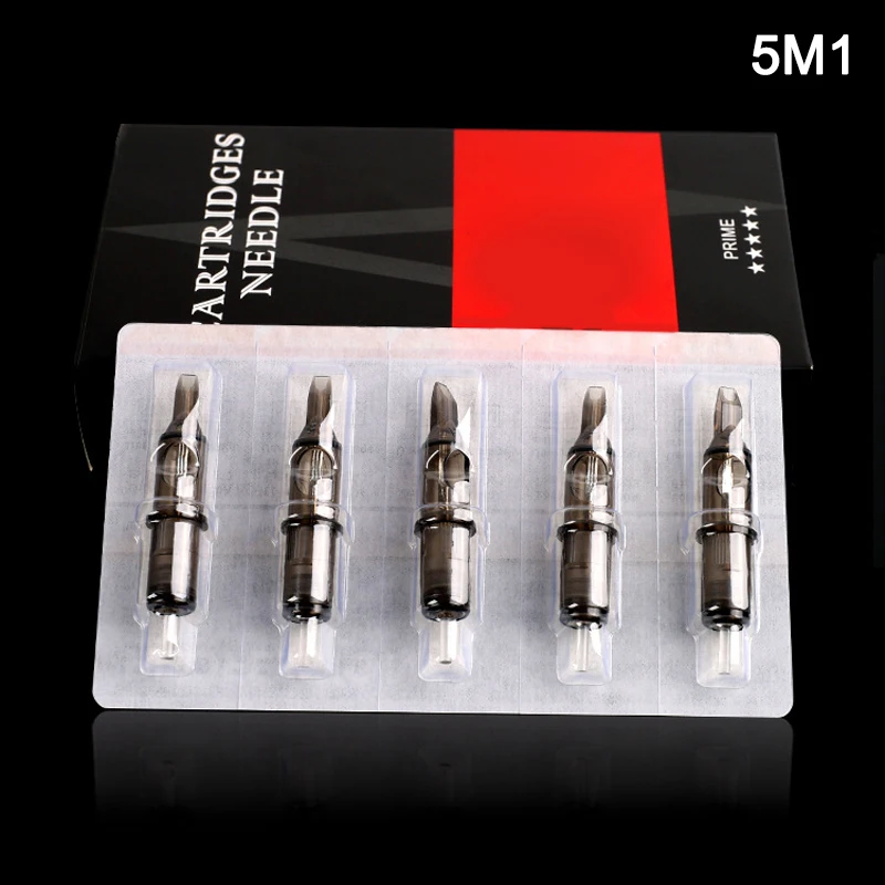 20pcs Disposable Tattoo Needles Set Cartridge Needles Magnum Long Taper Tattoo Pen Machine LDO99 - Цвет: 5m1