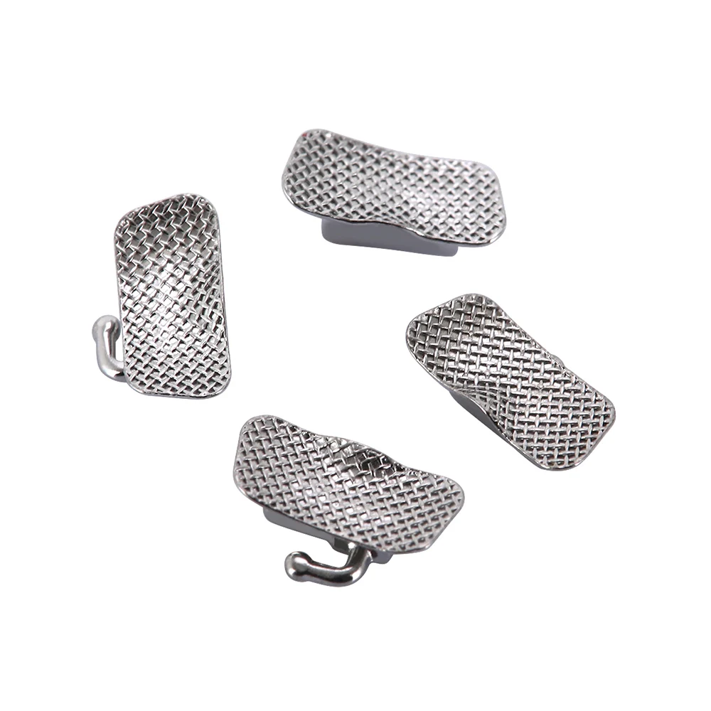 20 Packungen = 80 Stück Azdent Dental Orthodontic Bondable Buccal Tube 1./2. Molaren mit Netzbasis, nicht umwandelbar, Einzelrohr, Roth/MBT Ortho – Detail 16