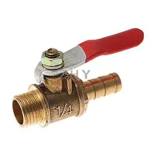 Переключатель негерметичный натуральный медный одобренный латунный газовый клапан