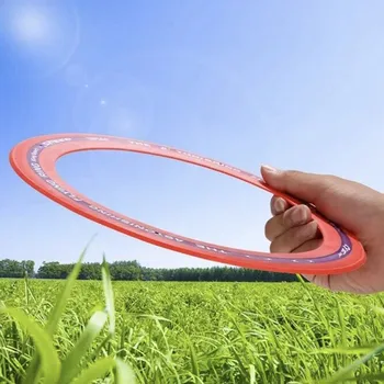 

Baby Kids Toys 10 Inch Sprint Ring Outdoor Flying Disc Toy Kid's Flying Rings Fly Straight Birthday Christmas Gifts for kid