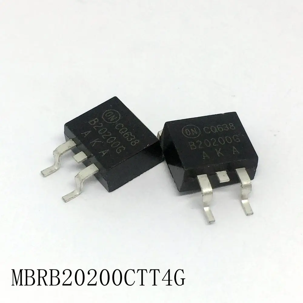 Schottky diode MBRB20200CTT4G TO 263 20A/200V 10pcs/lots new in stock