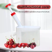 Cherry Pitters Tool Cherry Stoner Multifunctional Corer Remover Machine Fruit Pitter Kitchen Gadgets Tool For Cherries Olive