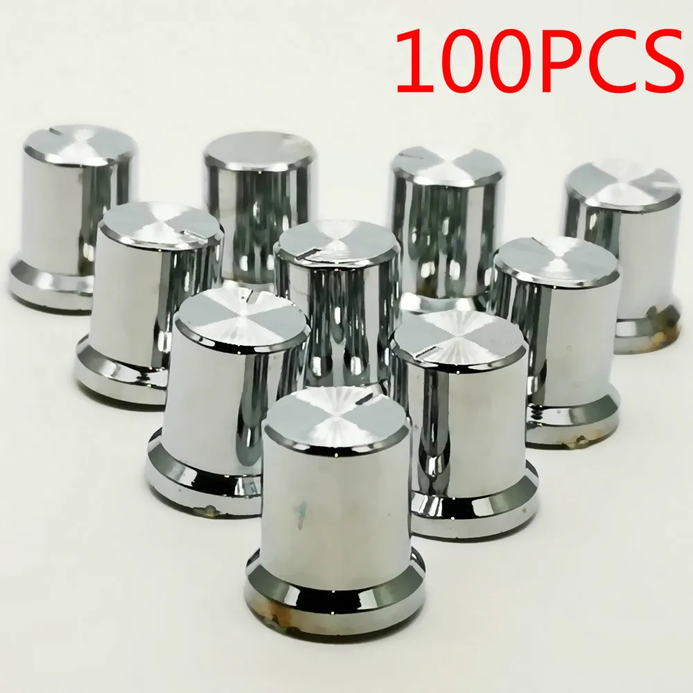 100pcs Rotary Encoder Knobs Volume Control Knobs Amplifier
