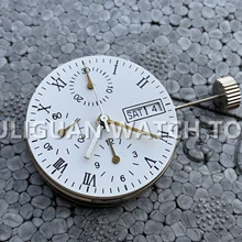 Автоматическое движение ETA клон 7750 сменный дневный хронограф дат аксессуары для часов ремонтные инструменты комплект деталей фитинги 6.9.12