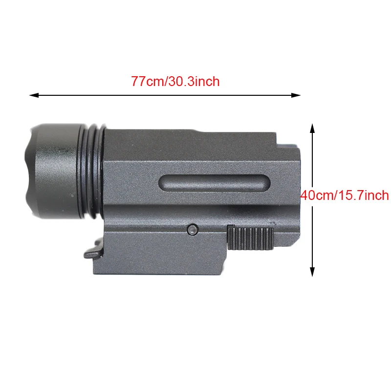 Тактический фонарик для Glock 17 19 18C 24 страйкбольная винтовка мини пистолет
