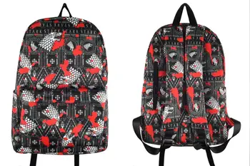 

LISM Wolf Migic Style Fashion Backpacks Rucksacks Cartoon Backpack Casual Student Schoolbags travel Knapsack Unisex