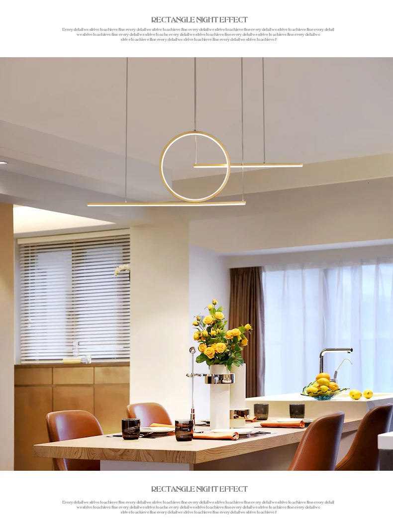 Современный светодиодный подвесной светильник для кухни, столовой, гостиной, подвесной светильник, золотой, черный, подвесной светильник, подвесной светильник для дома