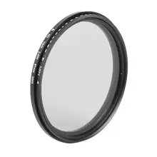 58 мм/62 мм/67 мм/72 мм/77 мм/82 мм Fader переменный ND фильтр Регулируемый ND2 до ND400 объектив нейтральной плотности для Canon Nikon Newst