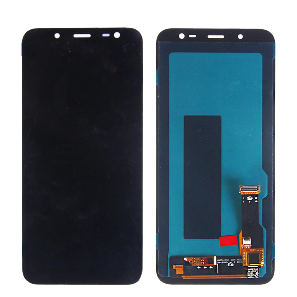 Amoled Lcd для samsung Galaxy J6 /J600 сенсорный экран дигитайзер Assesmbly Замена для samsung J600 lcd J600F J600G J600DS