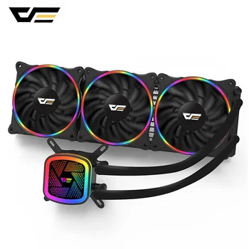 

darkFlash DT360 Water Liquid Cooling Cooler Radiator with 120mm LED Rainbow Computer Case Fan CPU Cooler For LGA 115x/AM3/AM4