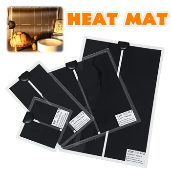 

5-20W Terrarium Reptiles Heat Mat Climbing Pet Heating Warm Pads Adjustable Temperature Controller Mat Reptiles Supplies US Plug