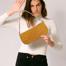 Новые уличные повседневные однотонные сумки на плечо из крокодиловой кожи на молнии в стиле ретро с узором «Аллигатор», женские сумки-мессенджеры с клапаном, сумки SAVI