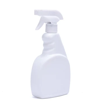 

500ML White Refillable Spray Bottle Empty Container Spray Bottle Plastic Portable Alcohol Container Empty